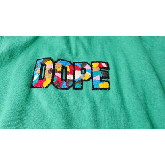 DOPE Vibrant Logo Green Hoodie - Picture 3 of 6
